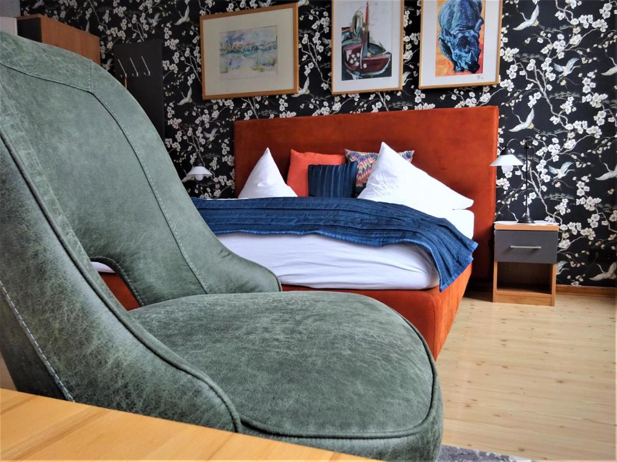 Hotel Pension Zur Faehrbruecke Stralsund Luaran gambar